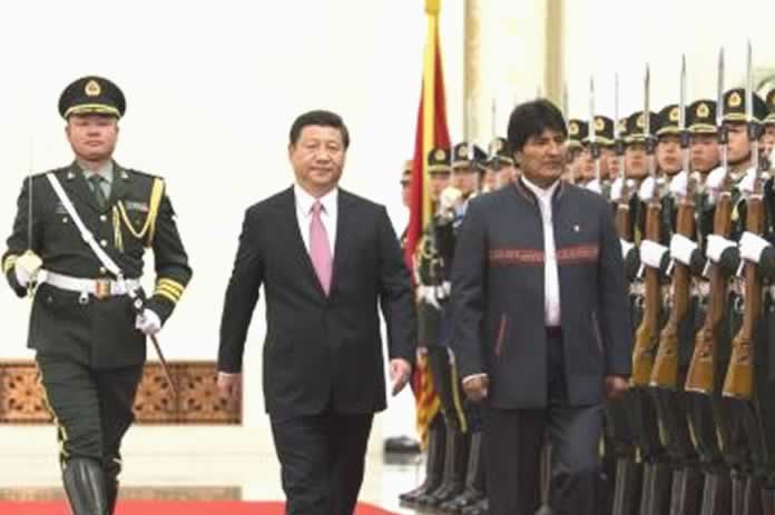 14P-EVO MORALES VISITA CHINA 2018