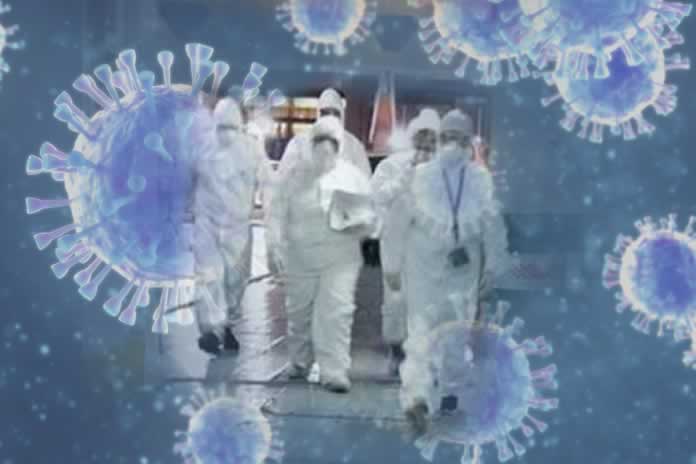 4IG-FONDO CORONAVIRUS MEDICOS UNIFORME PROCTECTOR