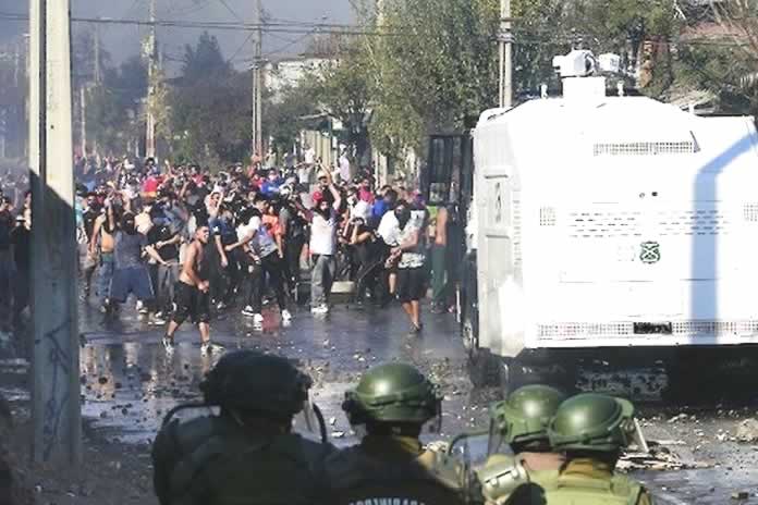 53IN-CHILE LA PANDEMIA COVID-19 COMIENZA A MOSTRAR LA CONFLICTIVIDAD SOCIAL