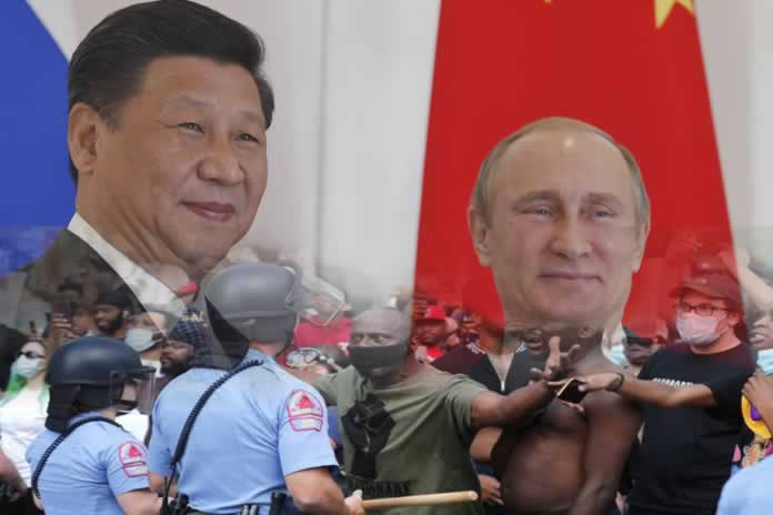 68IN-BELGICA LA UE DENUNCIA A CHINA Y RUSIA DE IMPULSAR LAS PROTESTAS EN EEUU