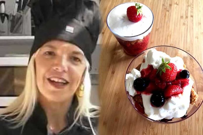 76CC-La cultura gastronómica de Grace Soloaga, crumble en verrines