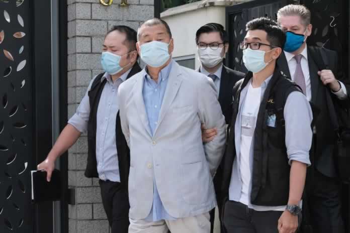 152IN-Bélgica. China aplica la ley de seguridad y allana a un medio de comunicación en Hong Kong