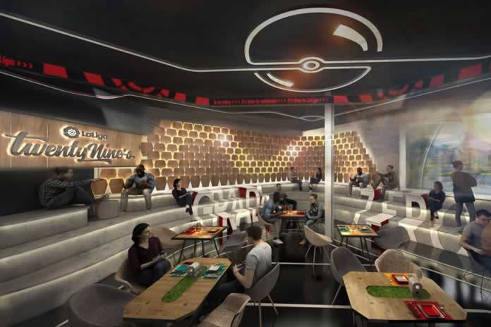 110EN-LaLiga TwentyNine's, un nuevo concepto de sports bar pararevolucionar los entretenimmientos
