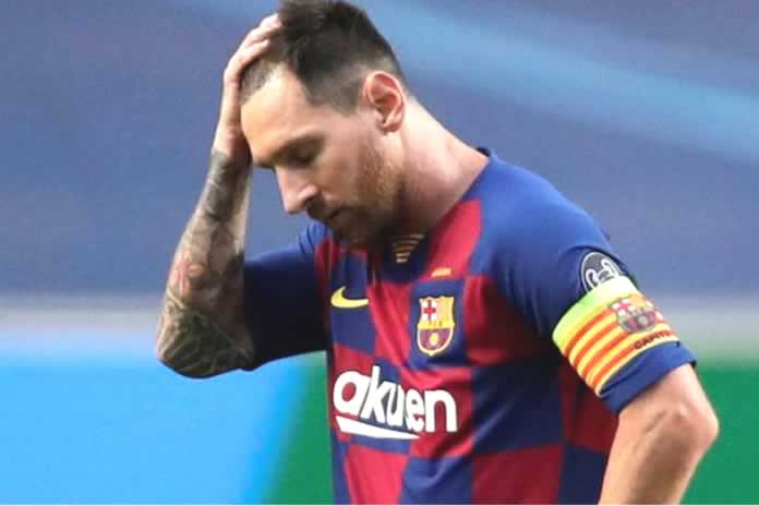 15DEP-España. Verón Noto a Messi con cierta incomodidad ingreso en una etapa de transición