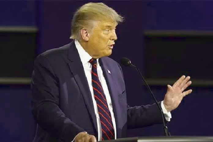 207IN-EEUU. Trump denunció que están protegiendo a Biden, no irá al segundo debate.