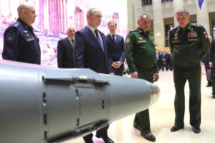 218IN-RUSIA PUTIN QUIERE UN AÑO MAS SIN CAMBIO EN OJIVAS NUCLEARES