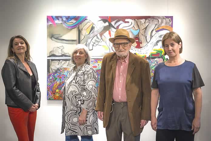 146CC-LUIS FELIPE NOE CON GALERISTAS