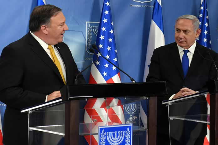 280IN-ISRAEL MIKE POMPEO Y NETANYAHU