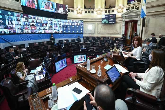 211P-Senado Nacional. El oficialismo aprobó las leyes de Impuesto a la Riqueza y del Manejo del Fuego
