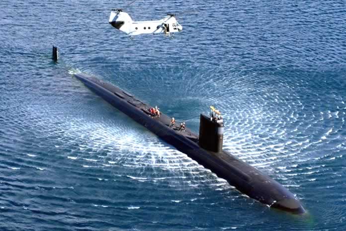 74SD- Roce diplomático con EE.UU. por la presencia de un submarino a propulsión nuclear en el Atlántico Sur