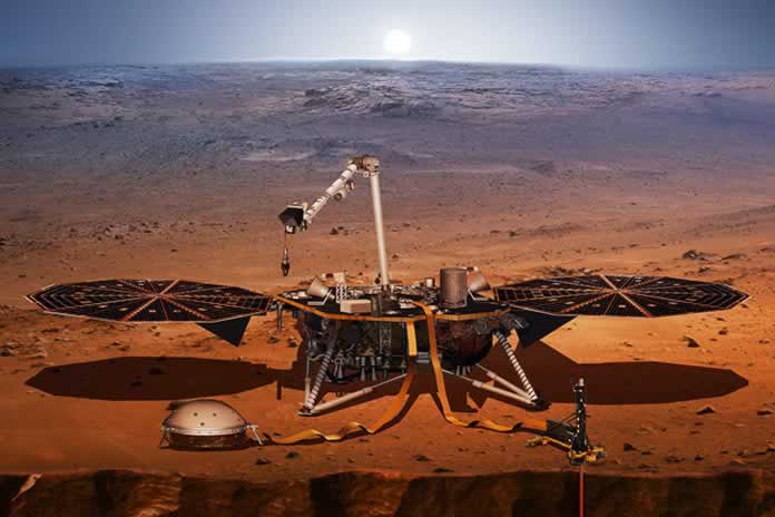 308 CC - La misión Insight calcula el tamaño del núcleo de Marte registrando sismos