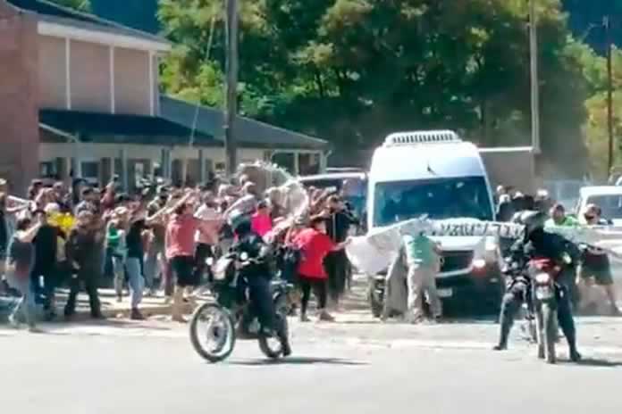 440 P- Chubut. Agresión al Presidente fue responsabilidad del gobernador Arcioni dijo el ministro del Interior De Pedro