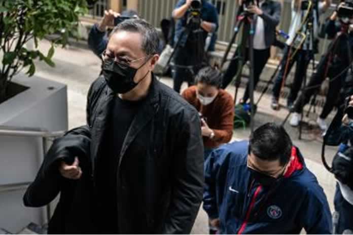 502ING- Hong Kong. Los 47 activistas acusados de subversión comparecen ante un tribunal