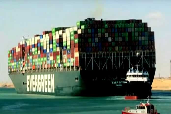 545 INT- Egipto. El tráfico del canal de Suez empieza a reanudarse tras el reflotamiento del buque 'Ever Given'