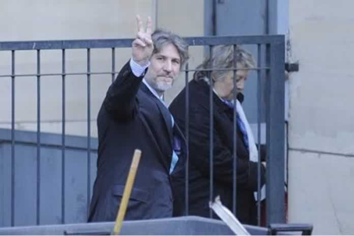546 P -Boudou sigue con prisión domiciliaria, Casación ordenó que el juez Basílico dicte una nueva sentencia